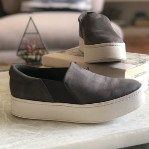 Vince Platform Slip On Sneaker